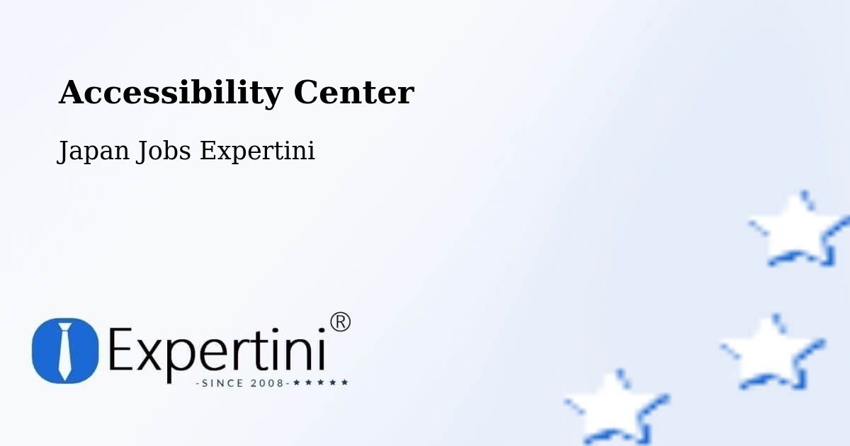 Accessibility Statement – Yaita Shi - Japan Jobs Expertini